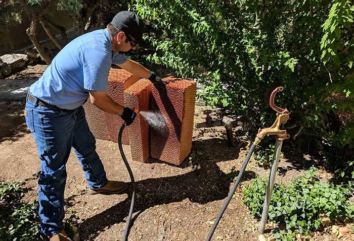 How to Clean Swamp Cooler Pads - TLC Plumbing