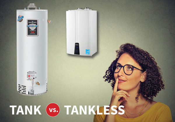 Featured image for “Tank Vs. Tankless Water Heaters”