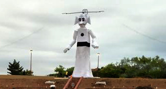 Image of Zozobra in Santa Fe New Mexico