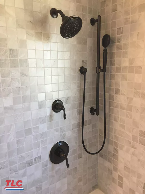 Shower Remodel With Custom Bathroom Tile And New Fixtures Installed By TLC.jpg
