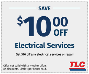 10 Off Electrical Repair Service By TLC