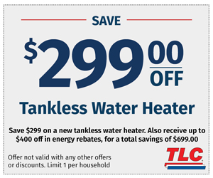 Tankless Water Heater Offer