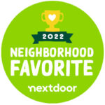 Nextdoor Favorite Plumbing Company Badge 2022 150x150