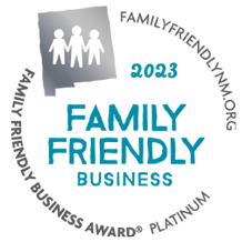 Family Friendly places to work 2023 seal