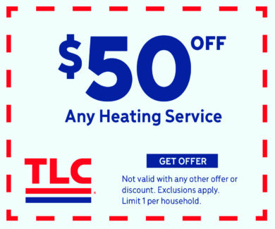 $50 off Heating Service