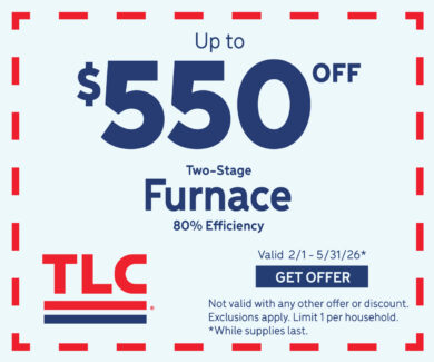 $550 off Furnace