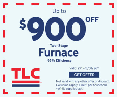 $900 off Furnace